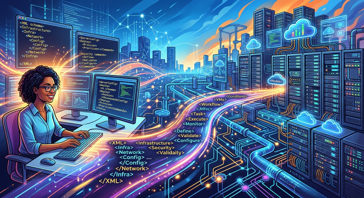 Using XML in Infrastructure Automation Workflows